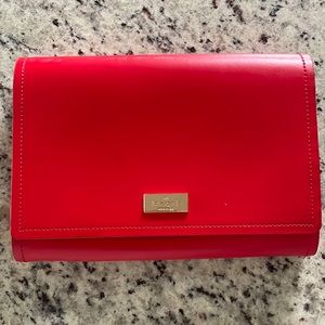 Red soft leather Kate Spade bag